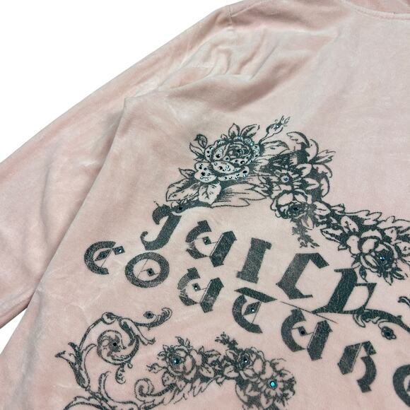 Juicy Couture Pink Hoodie Jacket - Picture 4 of 5